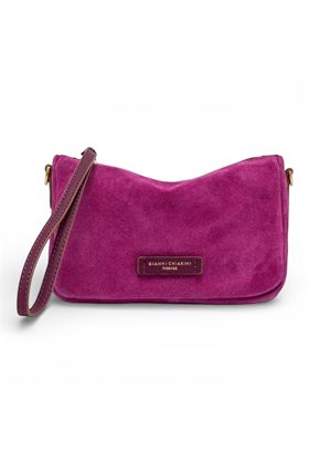 Pochette Gianni Chiarini in camoscio colore glicine. GIANNI CHIARINI | 10224-DESERT FLOWER